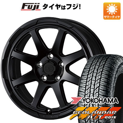 【新品国産5穴114.3車】 夏タイヤ ホイール4本セット 235/70R16 ヨコハマ ジオランダー A/T G015 OWL/RBL ウェッズアドベンチャー スタットベルク 16インチ｜fujicorporation