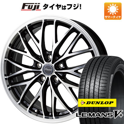 【新品】フリード 5穴/114 夏タイヤ ホイール４本セット 185/65R15 ダンロップ ルマン V+(ファイブプラス) ホットスタッフ クロノス CH 113 15インチ :fuji 11121 154477 40662 40662:フジコーポレーション