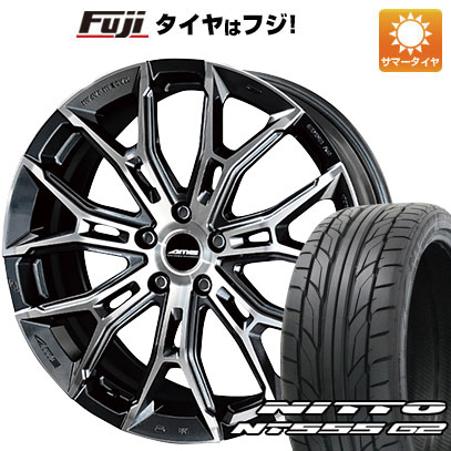 【パンク保証付き】【新品国産5穴114.3車】 夏タイヤ ホイール４本セット 215/45R18 ニットー NT555 G2 共豊 ガレルナ フィヌラ 18インチ :fuji 1130 153358 23607 23607:フジコーポレーション