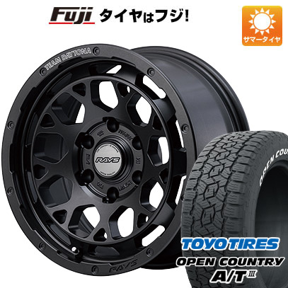 【新品】ハイエース200系 夏タイヤ ホイール4本セット 215/65R16 109/107R トーヨー オープンカントリー A/T III RWL/RBL レイズ デイトナ M9+ SPEC-M 16インチ｜fujicorporation