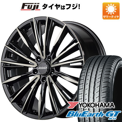 【新品国産5穴114.3車】 夏タイヤ ホイール４本セット 215/45R18 ヨコハマ ブルーアース GT AE51 レイズ VERSUS ヴォウジェ LIMITED (6EZ) 18インチ :fuji 1130 154153 29315 29315:フジコーポレーション