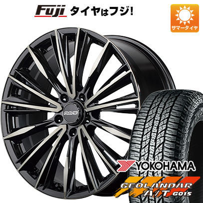 【新品国産5穴114.3車】 夏タイヤ ホイール４本セット 225/60R18 ヨコハマ ジオランダー A/T G015 RBL レイズ VERSUS ヴォウジェ LIMITED (6EZ) 18インチ :fuji 1341 154153 31742 31742:フジコーポレーション