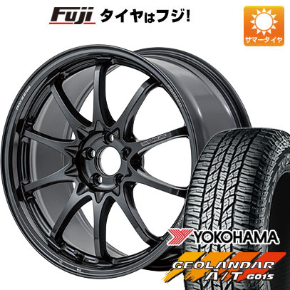 【新品国産5穴114.3車】 夏タイヤ ホイール４本セット 225/60R18 ヨコハマ ジオランダー A/T G015 RBL レイズ ボルクレーシング CE28N plus 18インチ :fuji 1341 149855 31742 31742:フジコーポレーション