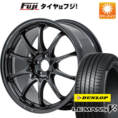 【新品国産5穴114.3車】 夏タイヤ ホイール４本セット 235/40R18 ダンロップ ルマン V+(ファイブプラス) レイズ ボルクレーシング CE28N plus 18インチ :fuji 15681 149856 40705 40705:フジコーポレーション