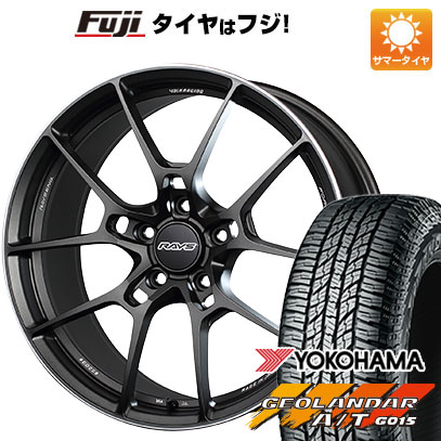 クーポン配布中 【新品国産5穴114.3車】 夏タイヤ ホイール４本セット 225/60R18 ヨコハマ ジオランダー A/T G015 RBL レイズ ボルクレーシング G025 18インチ :fuji 1341 139359 31742 31742:フジコーポレーション