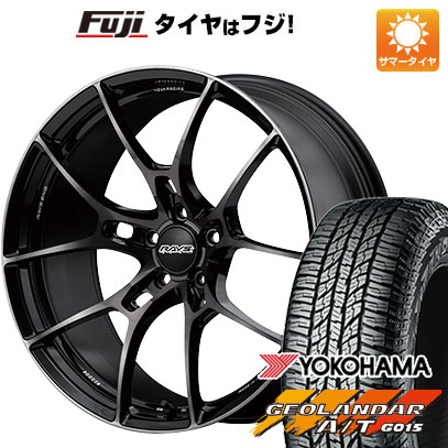 【新品国産5穴114.3車】 夏タイヤ ホイール４本セット 225/50R18 ヨコハマ ジオランダー A/T G015 RBL レイズ ボルクレーシング G025 LTD 18インチ :fuji 1301 153948 35333 35333:フジコーポレーション