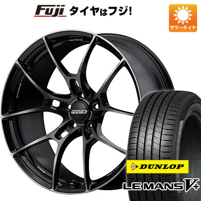 【新品国産5穴114.3車】 夏タイヤ ホイール４本セット 235/45R18 ダンロップ ルマン V+(ファイブプラス) レイズ ボルクレーシング G025 LTD 18インチ :fuji 458 153956 40702 40702:フジコーポレーション