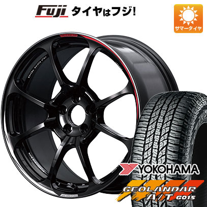 【新品国産5穴114.3車】 夏タイヤ ホイール４本セット 225/50R18 ヨコハマ ジオランダー A/T G015 RBL レイズ ボルクレーシング NE24 クラブスポーツ 18インチ :fuji 1301 153942 35333 35333:フジコーポレーション