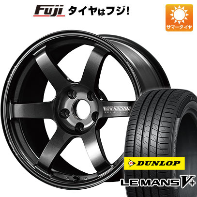 【新品国産5穴114.3車】 夏タイヤ ホイール４本セット 235/40R18 ダンロップ ルマン V+(ファイブプラス) レイズ ボルクレーシング TE37 サーガ S plus 18インチ :fuji 15681 139415 40705 40705:フジコーポレーション