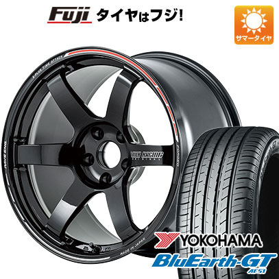 【新品国産5穴114.3車】 夏タイヤ ホイール４本セット 235/40R18 ヨコハマ ブルーアース GT AE51 レイズ TE37 サーガ S plus TIME ATTACK 18インチ :fuji 15681 147205 29316 29316:フジコーポレーション