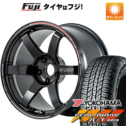 【新品国産5穴114.3車】 夏タイヤ ホイール４本セット 225/50R18 ヨコハマ ジオランダー A/T G015 RBL レイズ TE37 サーガ S plus TIME ATTACK 18インチ :fuji 1301 147203 35333 35333:フジコーポレーション