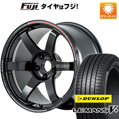 【新品国産5穴114.3車】 夏タイヤ ホイール４本セット 225/40R18 ダンロップ ルマン V+(ファイブプラス) レイズ TE37 サーガ S plus TIME ATTACK 18インチ :fuji 1131 147205 40690 40690:フジコーポレーション