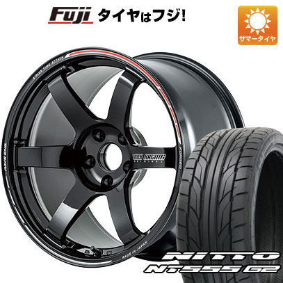 【パンク保証付き】【新品国産5穴100車】 夏タイヤ ホイール４本セット 215/40R18 ニットー NT555 G2 レイズ TE37 サーガ S plus TIME ATTACK 18インチ : fuji 1221 147204 23603 23603 : フジコーポレーション