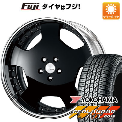 クーポン配布中 【新品国産5穴114.3車】 夏タイヤ ホイール４本セット 225/60R18 ヨコハマ ジオランダー A/T G015 RBL ワーク ランベック LDZ 18インチ :fuji 1341 153242 31742 31742:フジコーポレーション