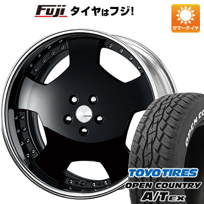 【新品国産5穴114.3車】 夏タイヤ ホイール４本セット 235/60R18 トーヨー オープンカントリー A/T EX ワーク ランベック LDZ 18インチ :fuji 27064 153243 33424 33424:フジコーポレーション