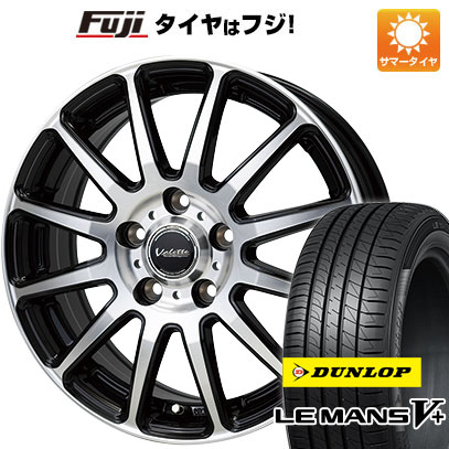 【新品】フリード 5穴/114 夏タイヤ ホイール４本セット 185/65R15 ダンロップ ルマン V+(ファイブプラス) ホットスタッフ ヴァレット グリッター 15インチ :fuji 11121 154567 40662 40662:フジコーポレーション