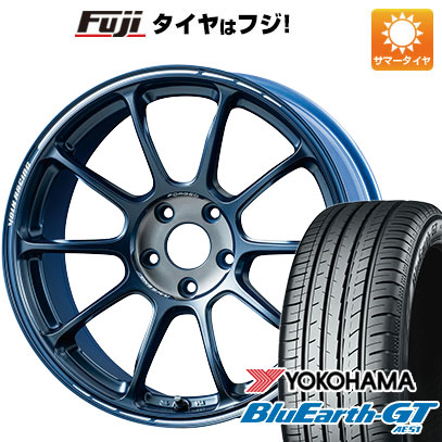 【新品国産5穴114.3車】 夏タイヤ ホイール４本セット 225/45R18 ヨコハマ ブルーアース GT AE51 レイズ ボルクレーシング ZE40 TIME ATTACK III 18インチ : fuji 1261 139467 28539 28539 : フジコーポレーション