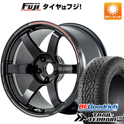 【新品国産5穴114.3車】 夏タイヤ ホイール４本セット 225/60R18 BFグッドリッチ トレールテレーンT/A ORBL レイズ TE37 サーガ S plus TIME ATTACK 18インチ :fuji 1341 147204 36811 36811:フジコーポレーション