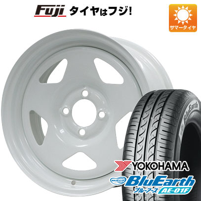 BluEarth 【新品国産車用 4穴100車】 夏タイヤ ホイール4本セット 175 