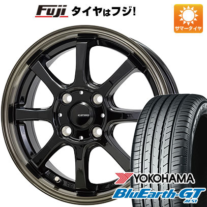 クーポン配布中 【新品国産4穴100車】 夏タイヤ ホイール４本セット 195/65R15 ヨコハマ ブルーアース GT AE51 ホットスタッフ ジースピード P 08 15インチ :fuji 11881 154573 28579 28579:フジコーポレーション