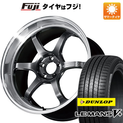 【新品国産5穴114.3車】 夏タイヤ ホイール４本セット 225/45R18 ダンロップ ルマン V+(ファイブプラス) ヨコハマ アドバンレーシング R6 18インチ :fuji 1261 153441 40693 40693:フジコーポレーション