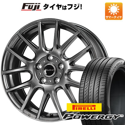 【新品国産5穴100車】 夏タイヤ ホイール４本セット 225/60R17 ピレリ パワジー ダンロップ ミスティーレ RC27【限定】 17インチ｜fujicorporation