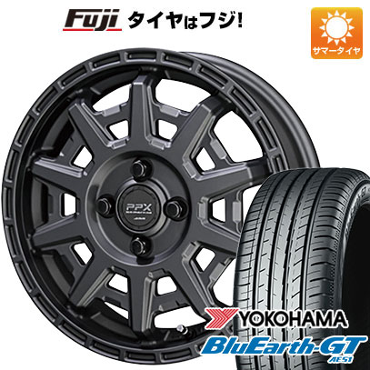 クーポン配布中 【新品 軽自動車】N BOX タント スペーシア 夏タイヤ ホイール４本セット 165/55R15 ヨコハマ ブルーアース GT AE51 共豊 PPX D10X 15インチ :fuji 21761 153340 28574 28574:フジコーポレーション