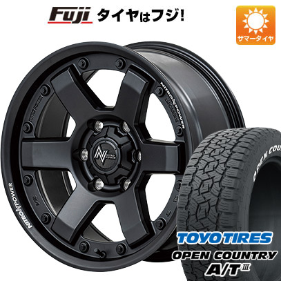 【新品】キャラバン 夏タイヤ ホイール4本セット 215/65R16 109/107R トーヨー オープンカントリー A/T III RWL/RBL MID ナイトロパワー M6 カービン 16インチ｜fujicorporation