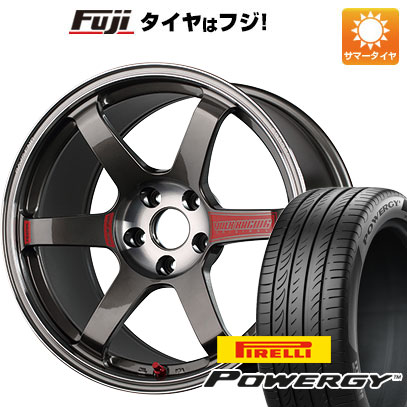 【新品国産5穴114.3車】 夏タイヤ ホイール４本セット 235/45R18 ピレリ パワジー レイズ ボルクレーシング TE37 サーガ SL 18インチ : fuji 458 139428 36967 36967 : フジコーポレーション