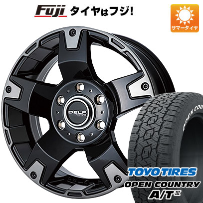 【新品】ハイエース200系 夏タイヤ ホイール4本セット 215/60R17 109/107R トーヨー オープンカントリー A/T III RWL/RBL デルフ ゼロスリー DF 03 17インチ :fuji 2187 149876 42843 42843:フジコーポレーション