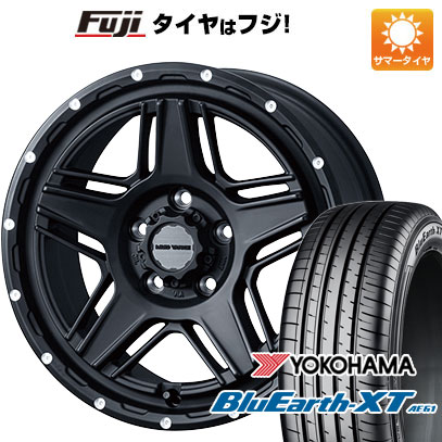 【新品】ヤリスクロス 夏タイヤ ホイール4本セット 205/65R16 ヨコハマ ブルーアース XT AE61 ウェッズ ウェッズアドベンチャー マッドヴァンス 07 16インチ｜fujicorporation