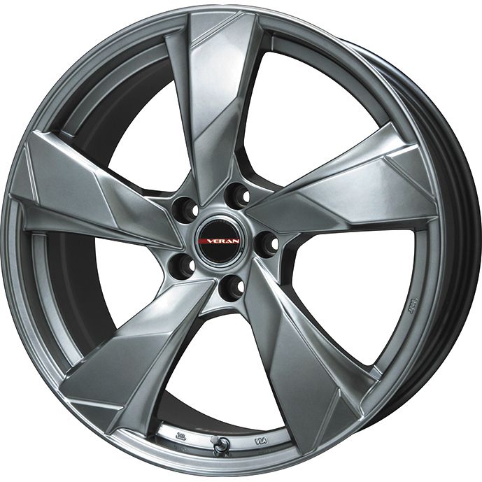 【新品国産5穴114.3車】 夏タイヤ ホイール4本セット 215/55R17 BFグッドリッチ(フジ専売) g-FORCE フェノム T/A(2022年製) プレミックス ヴェランV  17インチ｜fujicorporation