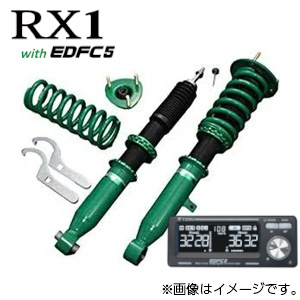 【着日指定不可】TEIN テイン 車高調 RX1 with EDFC5 スバル WRX STI VAB VSSB0-T1SS4 送料無料(一部地域除く)