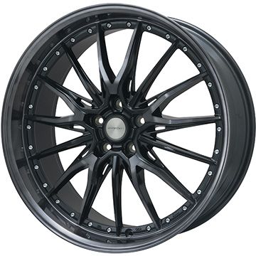 【新品国産5穴114.3車】 夏タイヤ ホイール4本セット 245/40R21 ダンロップ ビューロ VE304 トピー ドルフレン ヒューバー Limited 21インチ｜fujicorporation