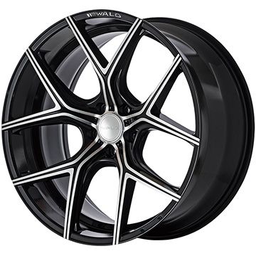 【新品国産車用5穴114.3】 | 夏タイヤ ホイール4本セット | 245/40R20 | デリンテ DS2(限定) | WALD ヴァルド イリマ 1P I11-C | 8.5J 20インチ