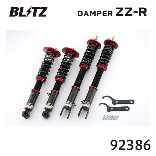 BLITZ ブリッツ 車高調 ZZ-R レクサス LC 2017/03-2020/06 URZ100 92386 送料無料(一部地域除く)