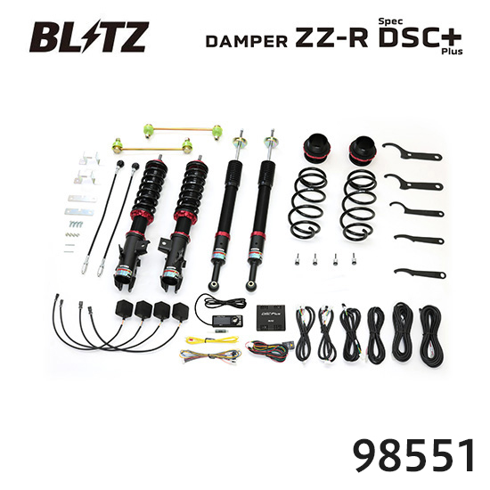 BLITZ �u���b�c �ԍ��� ZZ-R spec DSC Plus �g���^ �A�N�A GR SPORT 2021/07- MXPK11 98551 ��������(�ꕔ�n�揜��)