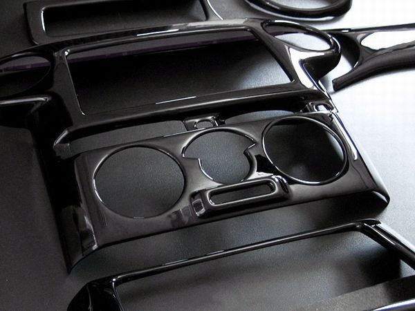 bB30 bB NCP30 系 前期 3D インテリア パネル ピアノブラック 10P