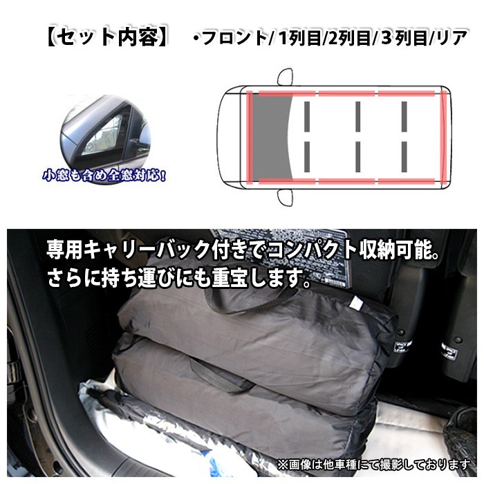 ノア ヴォクシー70 系 専用 サンシェード 日除け 遮光 カーシェード 車