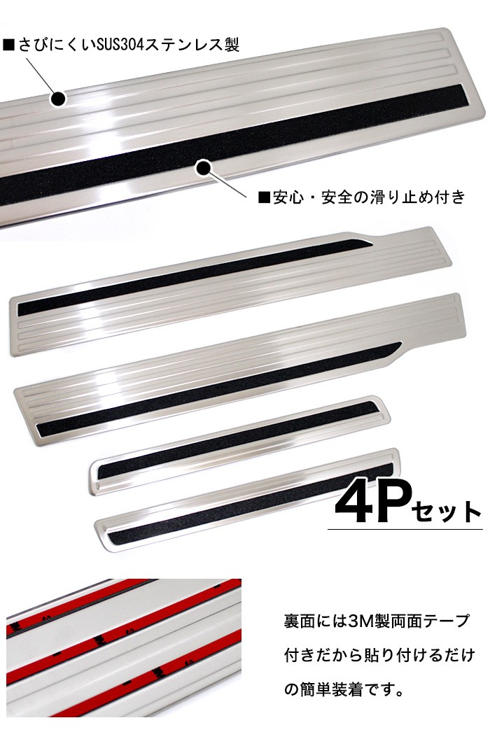 ステップワゴン スパーダ RP 系 スカッフプレート : アンサー