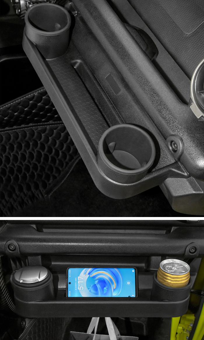 ジムニー JB64 シエラ JB74 助手席 収納ボックス 収納ドリンクホルダー 