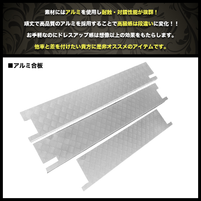 ハイゼット トラック ジャンボ S500P S510P S500 S510 系 サイドパネル