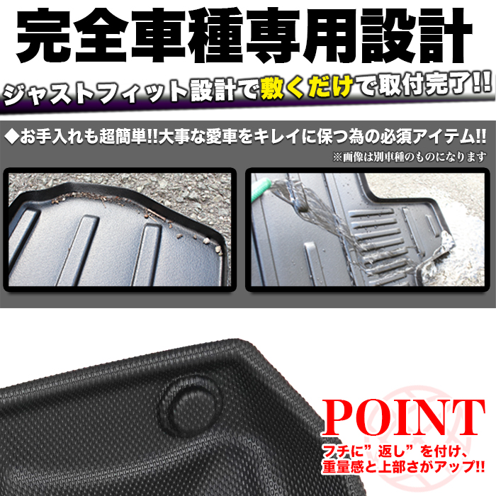 タウンエース 400系 s402 s403 s412 s413 DX GL バン 3Dマット フロア