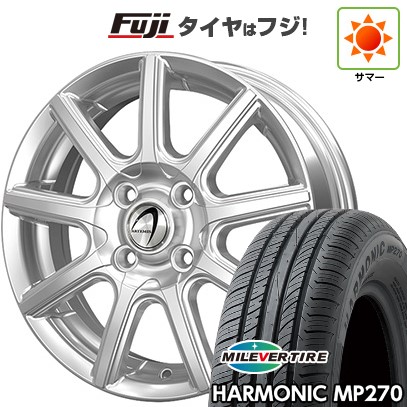【新品】シエンタ 2022- 夏タイヤ ホイール4本セット 195/55R16 ミレバー ハーモニック MP270(限定) テクノピア アルテミス NS9 16インチ