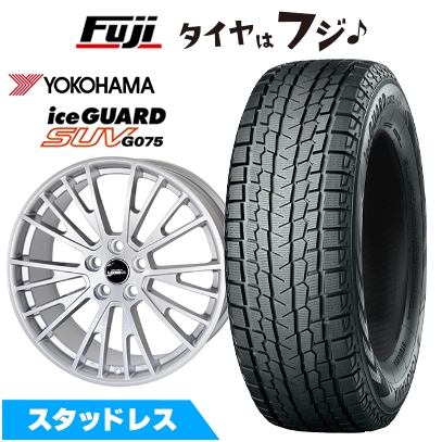 【新品】ジャガー Eペイス スタッドレスタイヤ ホイール4本セット 235/60R18 ヨコハマ アイスガード SUV G075 レイブリック イグレット 7.5J 18インチ