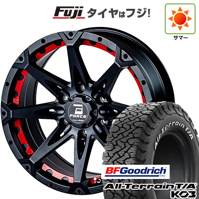 オールテレーン - 【新品国産車用 6穴139.7車】 夏タイア 車輪4本仕掛ける 285/70R17 BF好ましい金持ち T/A KO3 RWL フォース デナリ 17in 自動車-車、バイク、自転車