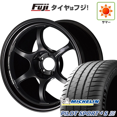 【新品】シビック タイプR(FL5) | 夏タイヤ ホイール4本セット | 265/35R18 | パイロット スポーツ4S | YOKOHAMA ADVAN Racing RG-D2 | 9.5J 18インチ