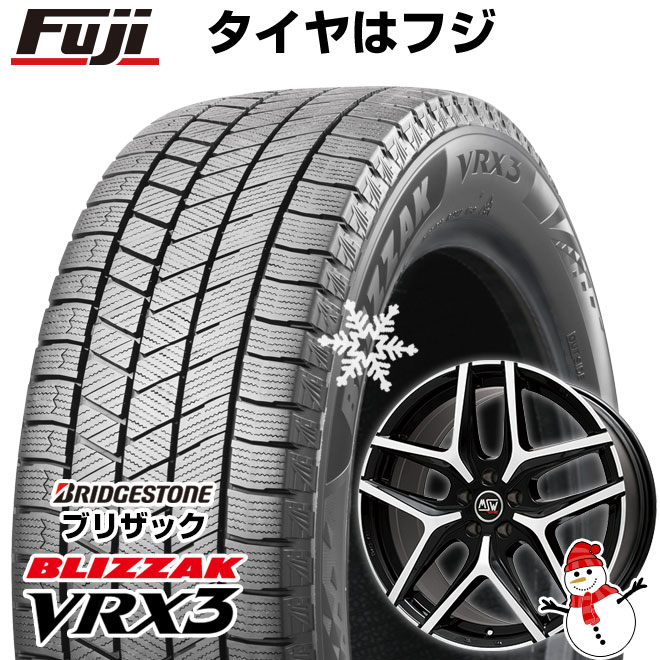 【新品】輸入車用 ベンツEクラス（W214） スタッドレスタイヤ ホイール４本セット 225/55R18 ブリヂストン ブリザック VRX3 MSW by OZ Racing MSW 40 18インチ