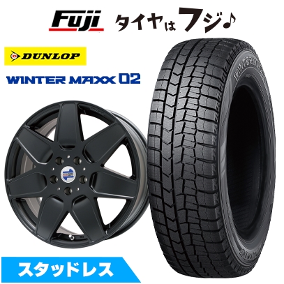 WINTER MAXX 02 - 【新品】インポート車用 MINI（F60 JCW） スタッドレスタイヤ 銀輪4本仕かける 225/55R17 ダンロップ ウインターマックス 02 WM02 ケレナーズスポーツ M7 17in