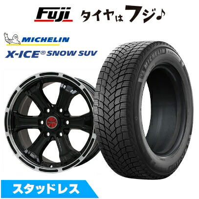 【新品】プラド/ハイラックス スタッドレスタイヤ ホイール4本セット 265/65R17 ミシュラン エックスアイス スノー SUV ビッグウエイ B-MUD K 17インチ